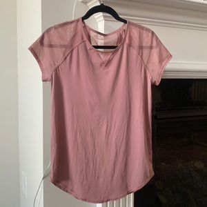 Lululemon Short Sleeve Open Back / Tie Shirt